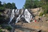 Piping in Cay Du waterfall