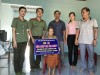 Đoàn thanh niên Công an tỉnh Phú Yên bàn giao Nhà tình nghĩa tại xã Hòa Quang Bắc