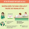 Kỳ thi tốt nghiệp THPT quốc gia 2023: Những điều thí sinh cần lưu ý